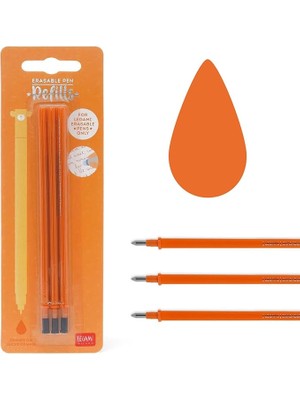 Leaf Shop Silinebilir Refil Kalem Turuncu