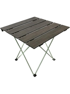 Leaf Shop Table Ones-A Ahşap Katlanır Kamp Piknik Masası Büyük Boy