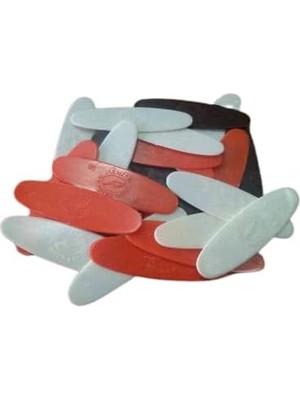 Leaf Shop Erzincan EES1001-2 Saz Mızrabı Bağlama Tezene 100 Adet 1-2 Numara