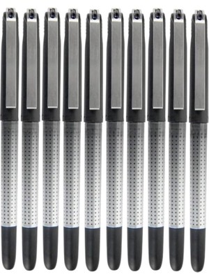 Leaf Shop Pilot Kalem 10 Adet Uniball Eye Needle 0.5 mm Iğne Uçlu Pilot Kalem UB-185 S Iğne Uçlu Likit Mürekkep Jel Kalem