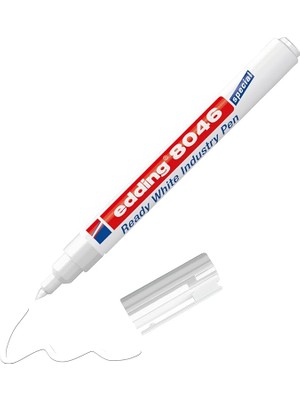 Leaf Shop - Marker 8046 - Hazır Endüstriyel - Güçlü: 1-3mm - Wei?