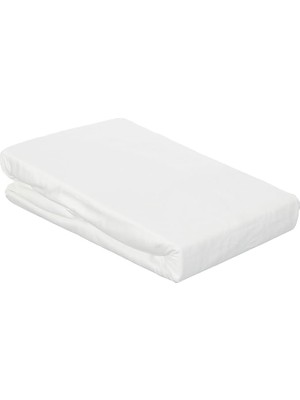 Leaf Shop Tek Kişilik Lastikli Çarşaf 100X200 cm Ekru