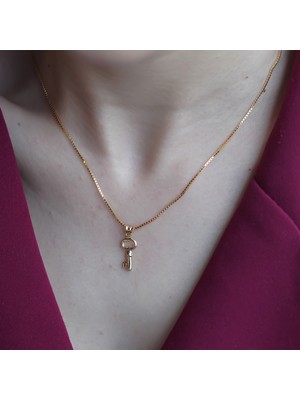 İzgi Golden Key Kolye