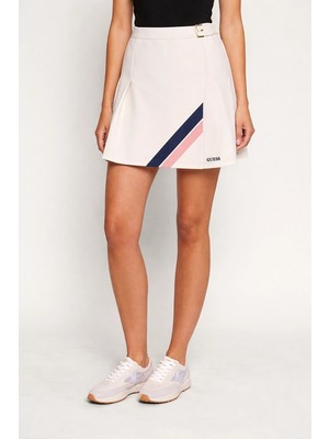 Guess Georgia Kadın Beyaz Etek V6RD00KD852-G1O6