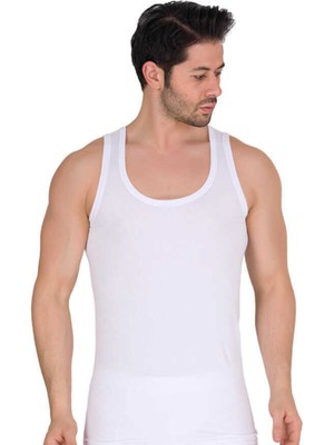 Berrak Erkek Beyaz 3 Adet Atlet-Beyaz-S