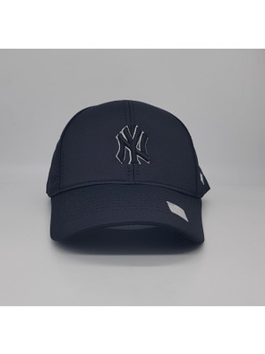 Ny New York Nakışlı Mikro Kumaş Unisex Spor Şapka
