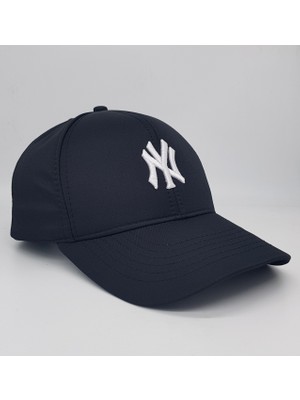 Ny New York Nakışlı Mikro Kumaş Unisex Spor Şapka