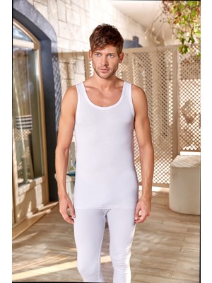 Berrak Erkek Beyaz Atlet-Beyaz-2xl