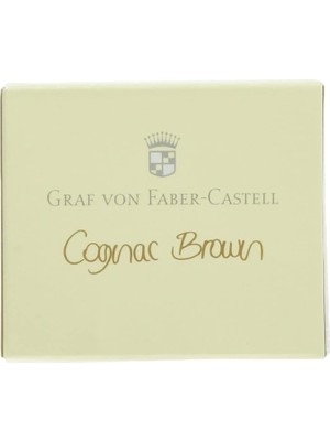 Leaf Shop Von Faber-Castell Dolma Kalem Kartuşu 6'lı Konyak