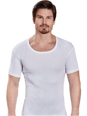 Berrak Erkek Beyaz 6'lı Paket Fanila-Beyaz-3xl