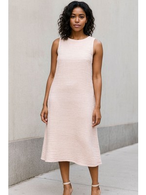 Udenya Dört Katlı Müslin Elbise