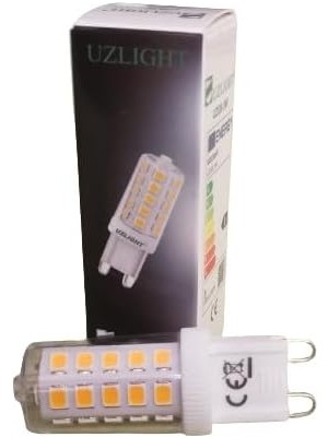 Leaf Shop G9 LED Kapsül Ampul, 2700K Sarı Işık, 2 Adet