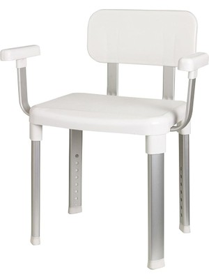 Leaf Shop M-KV19-01 Cappadocia Sırt ve Kol Destekli Banyo Sandalyesi