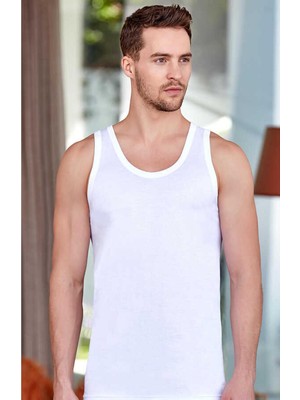 Berrak Erkek Penye Klasik Atlet -1004-BEYAZ-60