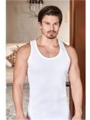 Berrak Erkek Beyaz 3 Adet  Atlet-Beyaz-3xl