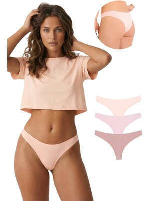 New Lilla 10030 Brazil String 3'lü Kadın Külot Paketi