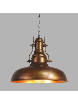 Ronisu Aydınlatma Leona Dekoratif Endüstriyel Tekli Sarkıt Avize Ra-Avz- 1384-92-87