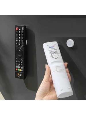 Leaf Shop Uzaktan Kumanda Sabitleyici 2 Adet, Televizyon-Klima Kumanda Tutucu Organizer Mıknatıs Özellikli, Çok Amaçlı Kablo, Kumanda Düzenleyici 2'li Set