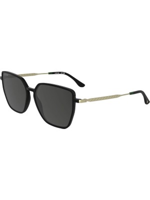 Lacoste L 6062S 001 56 Kadın Kelebek Siyah Kemik Güneş Gözlüğü