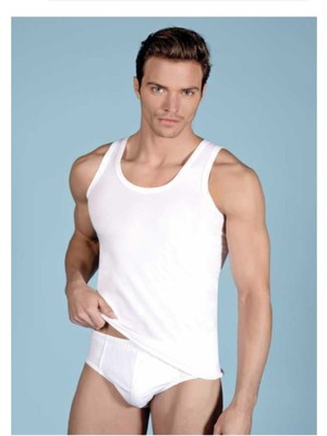 Berrak Erkek Atlet-Beyaz-S