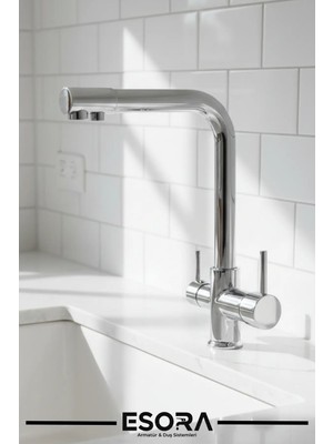 Esora Krom Arıtmalı Eviye Bataryası