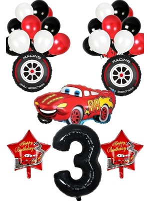 Misda Store Temalı 3 Yaş Doğum Günü Parti Kutlama Balon Seti