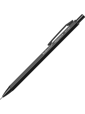 Leaf Shop Office Hexagonr Mekanik Kurşun Kalem Siyah 0.7 mm