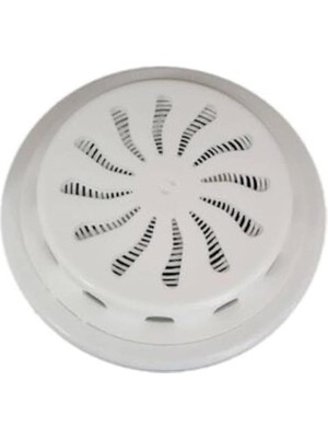 Leaf Shop Home Ayarlı Doğalgaz Cam Menfezi Beyaz Ø18CM - Aç-Kapa Ayarlanabilir Soğuk Hava Engelleyen Cam Menfezi - Şeffaf Panel Hava Kapaklı Havalandırma Menfezi