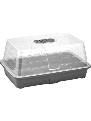 Leaf Shop Fide Yetistirme Fanusu Tk. 2 No, 33,5 Cm, 4,1 Lt Antrasit