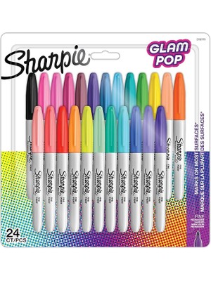 Leaf Shop Fine Glam Pop Permanent Markör 24LÜ Bls