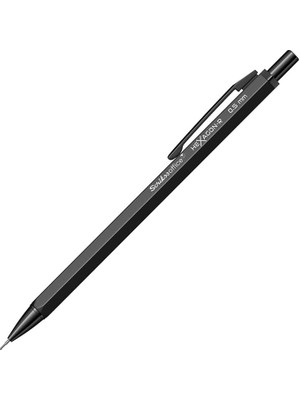 Leaf Shop Office Hexagonr Mekanik Kurşun Kalem Siyah 0.5 mm