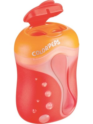 Leaf Shop Ofis ve Kırtasiye 043111 Color Peps Çift Delikli Kalemtıraş