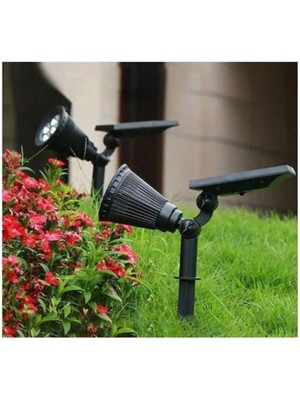 Leaf Shop Solar Güneş Enerjili Kazıklı Çim & Bahçe Aydınlatma Yeşil , Beyaz , Amber HSPLİNM-3258