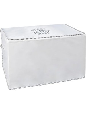 Leaf Shop Baskılı Yorgan Yastık Kıyafet Hurcu (Yorgan 75 x 45 x 45)