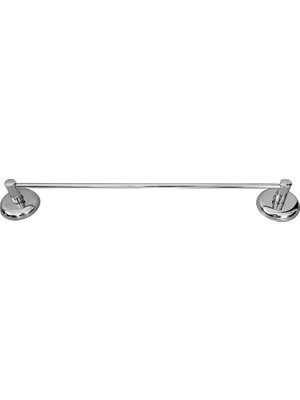Leaf Shop Metal Krom Bez Havlu Asma Askısı Aparatı 42 cm Banyo Lavabo Vidalı Askılık Sağlam Askı