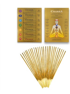 Leaf Shop Masala Tütsü Koleksiyon Setleri || Premium Incense Collection Set (Natural 7 Chakra Collection || 7 Çakra Tütsü Seti)