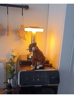 Inek 3D Oynar Eklem Hareketli Büyük Boy Maskot Inek Figür Oyuncak Biblo Yılbaşı Doğum Günü Hediye