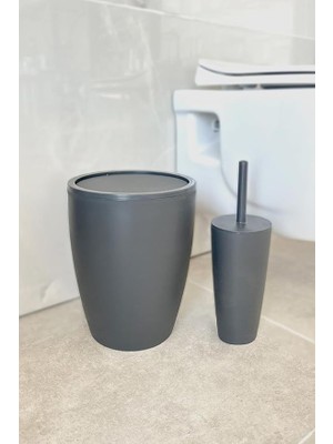 Misda Store 2li Banyo Aksesuarı-Gri