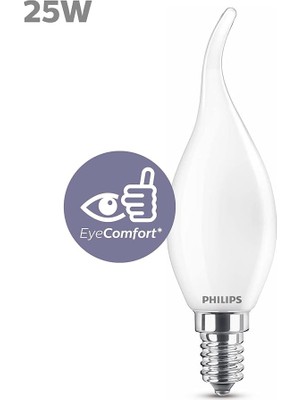 Misda Store LED Classic 25W BA35 E14 Mum Tipi Ww Dim Edilmez Ampul