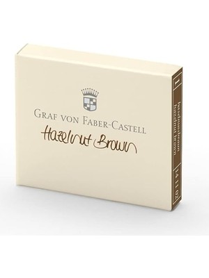 Leaf Shop Von Faber-Castell Dolma Kalem Kartuşu 6'lı Kahve