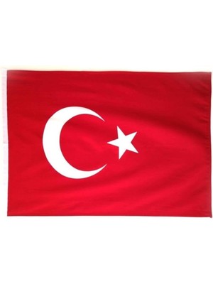 Misda Store Bayrak Türk Bayrağı 400X600 cm Raşel Kumaş Aplike Dikiş