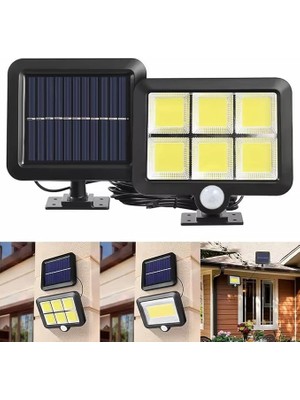 Misda Store Güneş Enerjili 120 Cob LED AYDINLATMA/GT-SL09