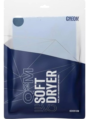 Misda Store Q²m Soft Dryer Evo Lazer Kesim Peluş Kurulama Havlusu - 60X80 cm