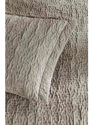 Özdilek Yatak Örtüsü Pold Bej Çift Kişilik