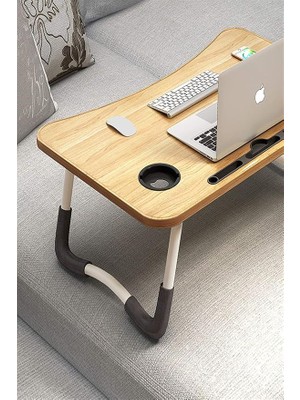 Misda Store Koltuk Kanepe Masa Yatak Üstü Kahvaltı Ders Çalışma Hasta Servis Sehpası Laptop Masası