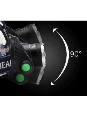 Misda Store CT-9123 Pyraz LED Kafa Feneri (Şarj Edilebilir)
