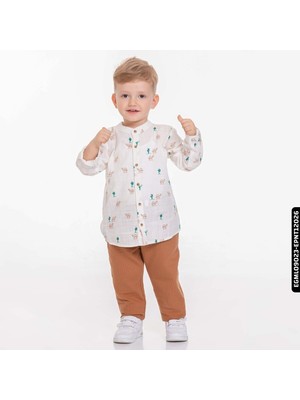 Xo Kids Erkek Çizgili Pantolon 9-36 Ay 64604 EPNT12026