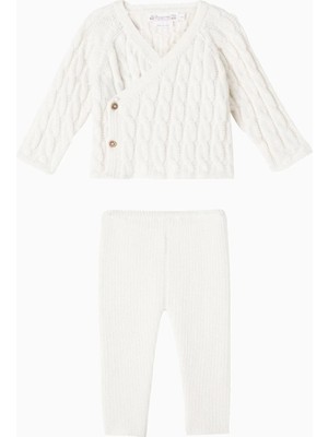 Bonpoint Jalina Alpaka Yün Bebek Seti Kazak ve Pantolon