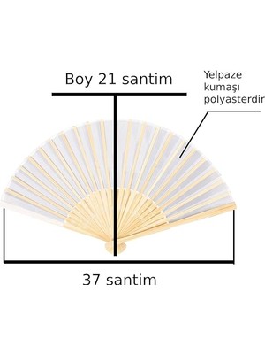 Misda Store Katlanır Yelpaze El Yelpazesi Çok Amaçlı Yelpaze