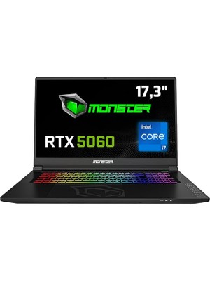 Leaf Shop Tulpar T7 V26.2.2 Intel Core I7 13620H 32 GB Ram 1 Tb SSD 8 GB Rtx 5060 Freedos 17,3" Fhd 144 Hz Oyun Bilgisayarı